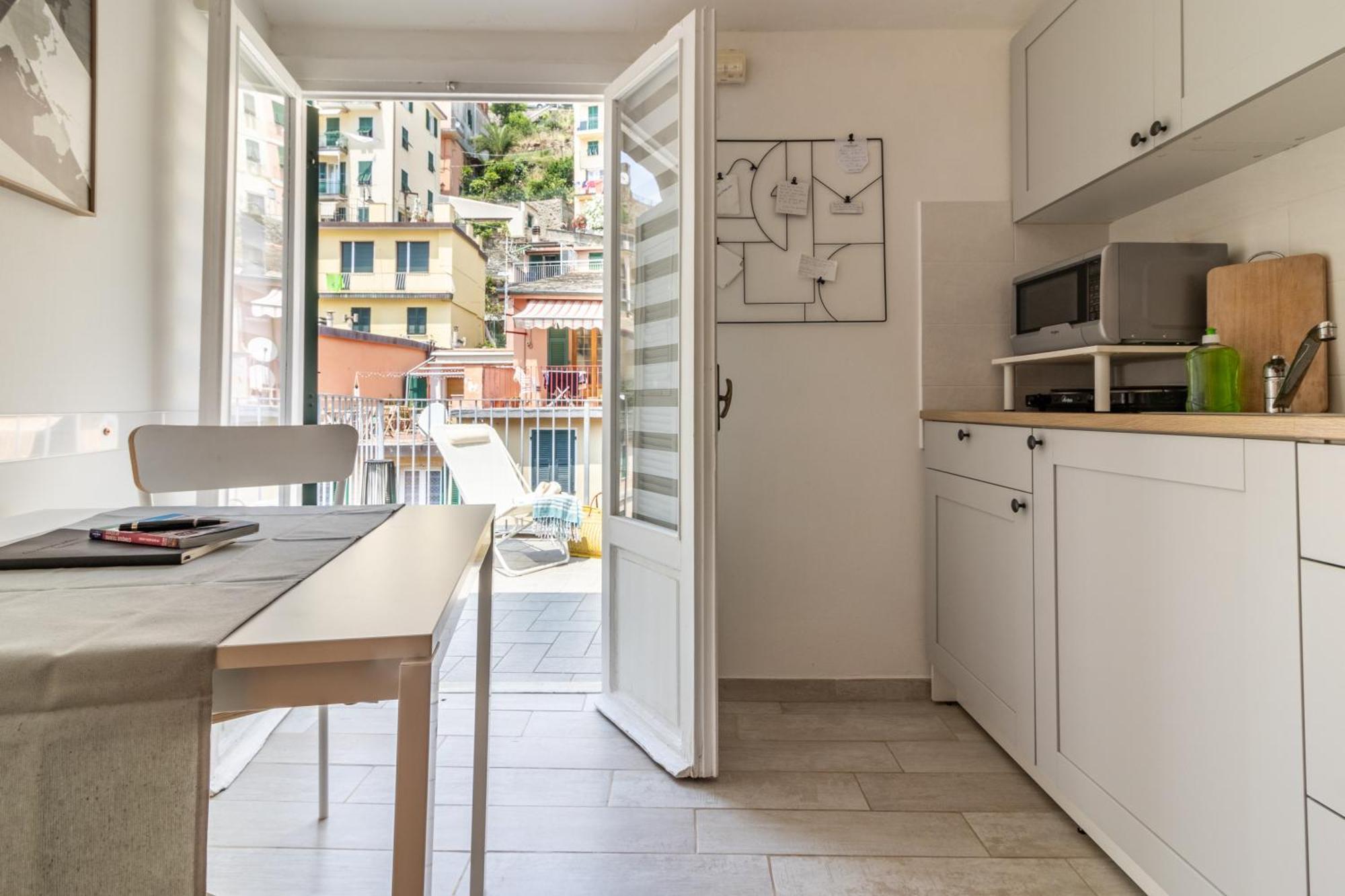 Wanderjohn Penthouse 5Terreparco Apartment Riomaggiore Luaran gambar